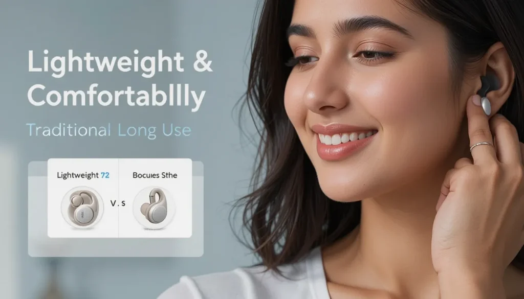 Comfortable Fit for Long Hours