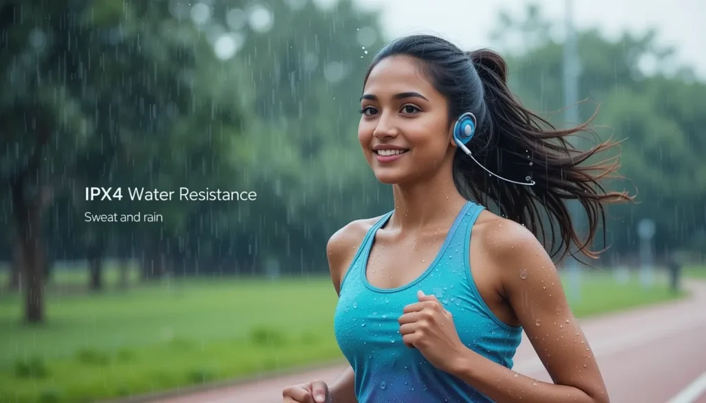 IPX4 Water Resistance