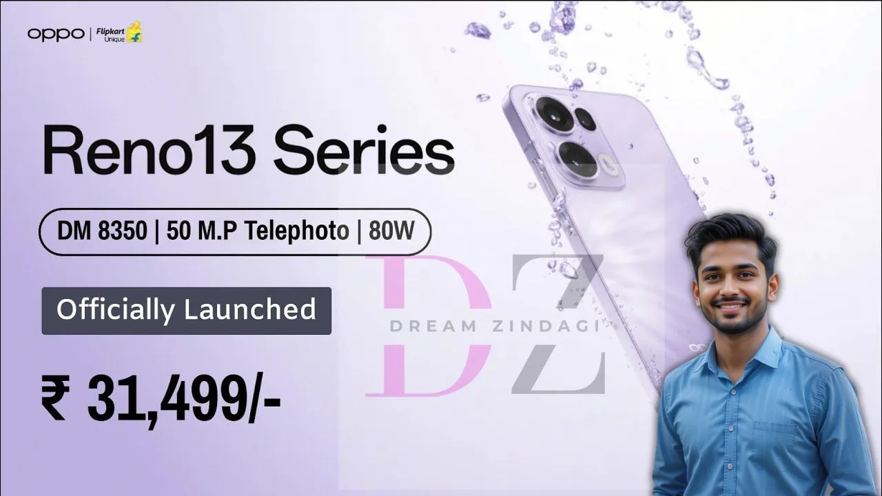 New Oppo Reno 13 Launched in India